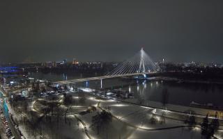 Warszawa most Świętokrzyski - 24-11-2025 19:12