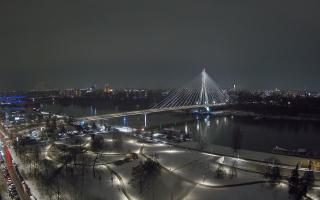 Warszawa most Świętokrzyski - 24-11-2025 19:19