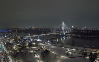 Warszawa most Świętokrzyski - 24-11-2025 19:26