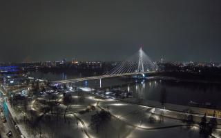 Warszawa most Świętokrzyski - 24-11-2025 20:08