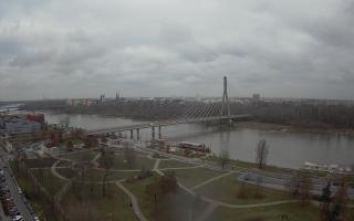 Warszawa most Świętokrzyski - 13-12-2025 11:16