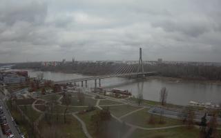 Warszawa most Świętokrzyski - 13-12-2025 11:23