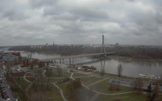 Warszawa most Świętokrzyski - 13-12-2025 11:44