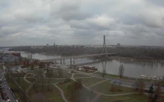 Warszawa most Świętokrzyski - 13-12-2025 11:51