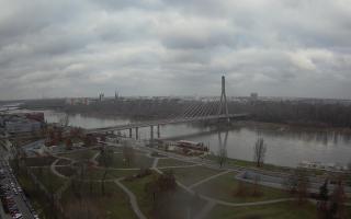 Warszawa most Świętokrzyski - 13-12-2025 11:58