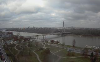 Warszawa most Świętokrzyski - 13-12-2025 12:19