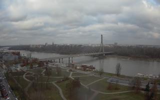 Warszawa most Świętokrzyski - 13-12-2025 12:34