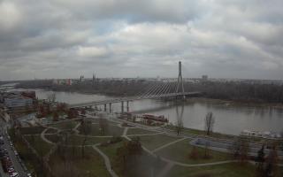 Warszawa most Świętokrzyski - 13-12-2025 12:41