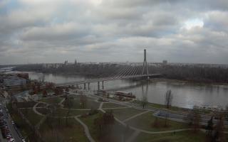 Warszawa most Świętokrzyski - 13-12-2025 12:48