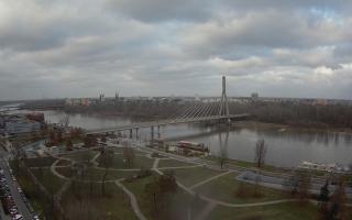 Warszawa most Świętokrzyski - 13-12-2025 13:02