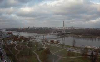 Warszawa most Świętokrzyski - 13-12-2025 13:09