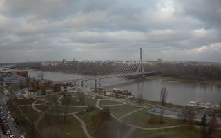 Warszawa most Świętokrzyski - 13-12-2025 13:16