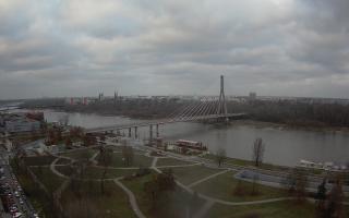 Warszawa most Świętokrzyski - 13-12-2025 13:23