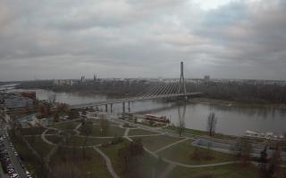 Warszawa most Świętokrzyski - 13-12-2025 13:51