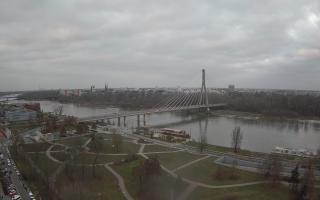 Warszawa most Świętokrzyski - 13-12-2025 14:05