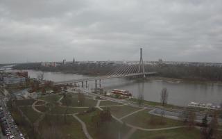 Warszawa most Świętokrzyski - 13-12-2025 14:19