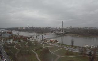 Warszawa most Świętokrzyski - 13-12-2025 14:26