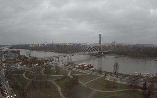 Warszawa most Świętokrzyski - 13-12-2025 14:33