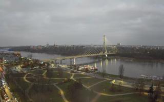 Warszawa most Świętokrzyski - 13-12-2025 14:47