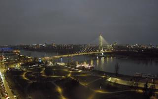 Warszawa most Świętokrzyski - 13-12-2025 15:01