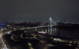 Warszawa most Świętokrzyski - 13-12-2025 15:22
