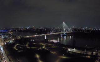 Warszawa most Świętokrzyski - 13-12-2025 15:29