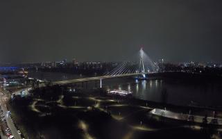 Warszawa most Świętokrzyski - 13-12-2025 15:51
