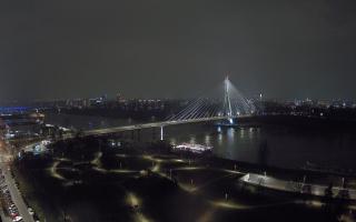 Warszawa most Świętokrzyski - 13-12-2025 16:05