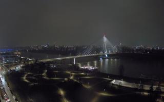 Warszawa most Świętokrzyski - 13-12-2025 16:19