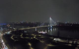 Warszawa most Świętokrzyski - 13-12-2025 16:54