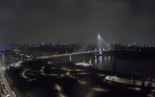 Warszawa most Świętokrzyski - 13-12-2025 17:01