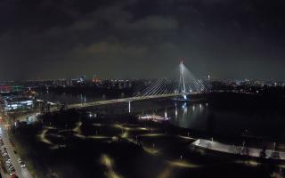 Warszawa most Świętokrzyski - 16-12-2025 17:01