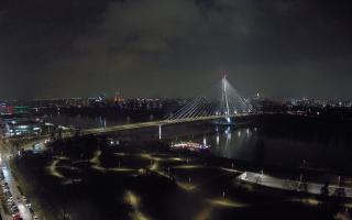 Warszawa most Świętokrzyski - 16-12-2025 17:29