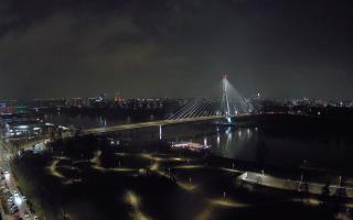 Warszawa most Świętokrzyski - 16-12-2025 17:43