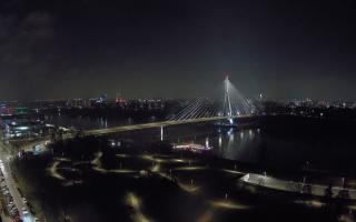 Warszawa most Świętokrzyski - 16-12-2025 18:04