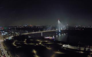 Warszawa most Świętokrzyski - 16-12-2025 18:11