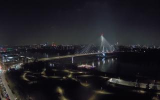 Warszawa most Świętokrzyski - 16-12-2025 18:46
