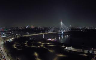 Warszawa most Świętokrzyski - 16-12-2025 19:00