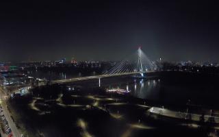 Warszawa most Świętokrzyski - 16-12-2025 19:08
