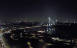 Warszawa most Świętokrzyski - 16-12-2025 19:22