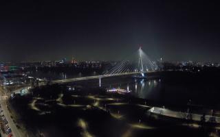 Warszawa most Świętokrzyski - 16-12-2025 19:29