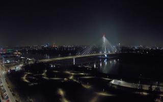 Warszawa most Świętokrzyski - 16-12-2025 19:57