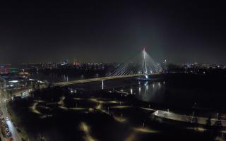 Warszawa most Świętokrzyski - 16-12-2025 20:25