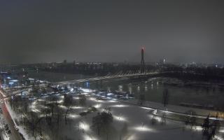 Warszawa most Świętokrzyski - 08-01-2026 23:13