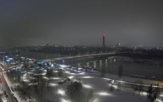 Warszawa most Świętokrzyski - 08-01-2026 23:27