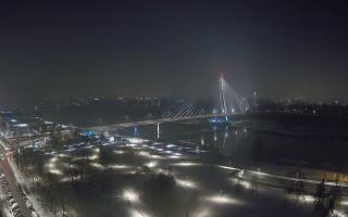 Warszawa most Świętokrzyski - 13-01-2026 19:54
