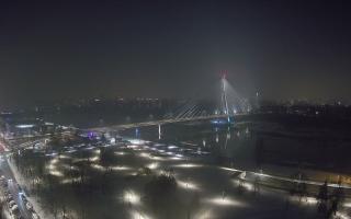 Warszawa most Świętokrzyski - 13-01-2026 20:22