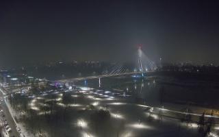 Warszawa most Świętokrzyski - 13-01-2026 20:36