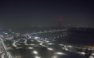 Warszawa most Świętokrzyski - 13-01-2026 22:15