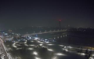 Warszawa most Świętokrzyski - 13-01-2026 22:22
